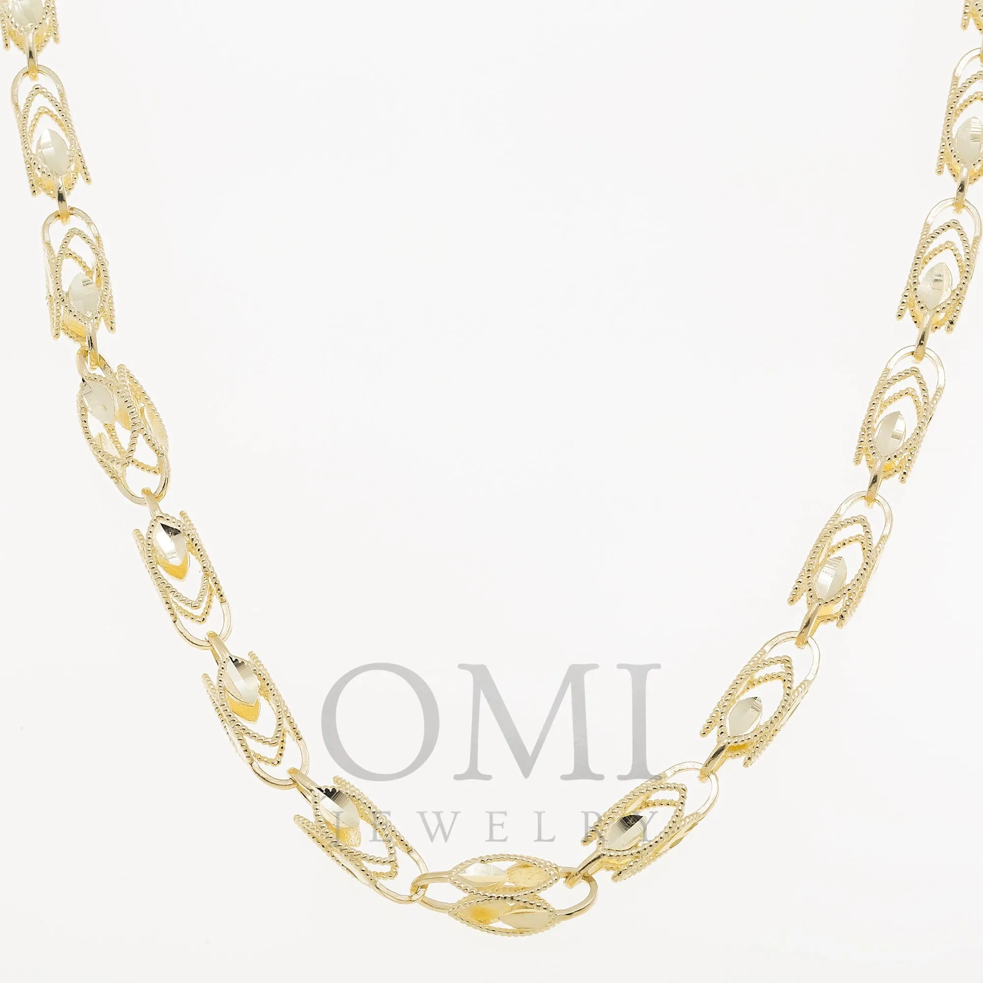 14K GOLD 6.31MM TURKISH LINK CHAIN