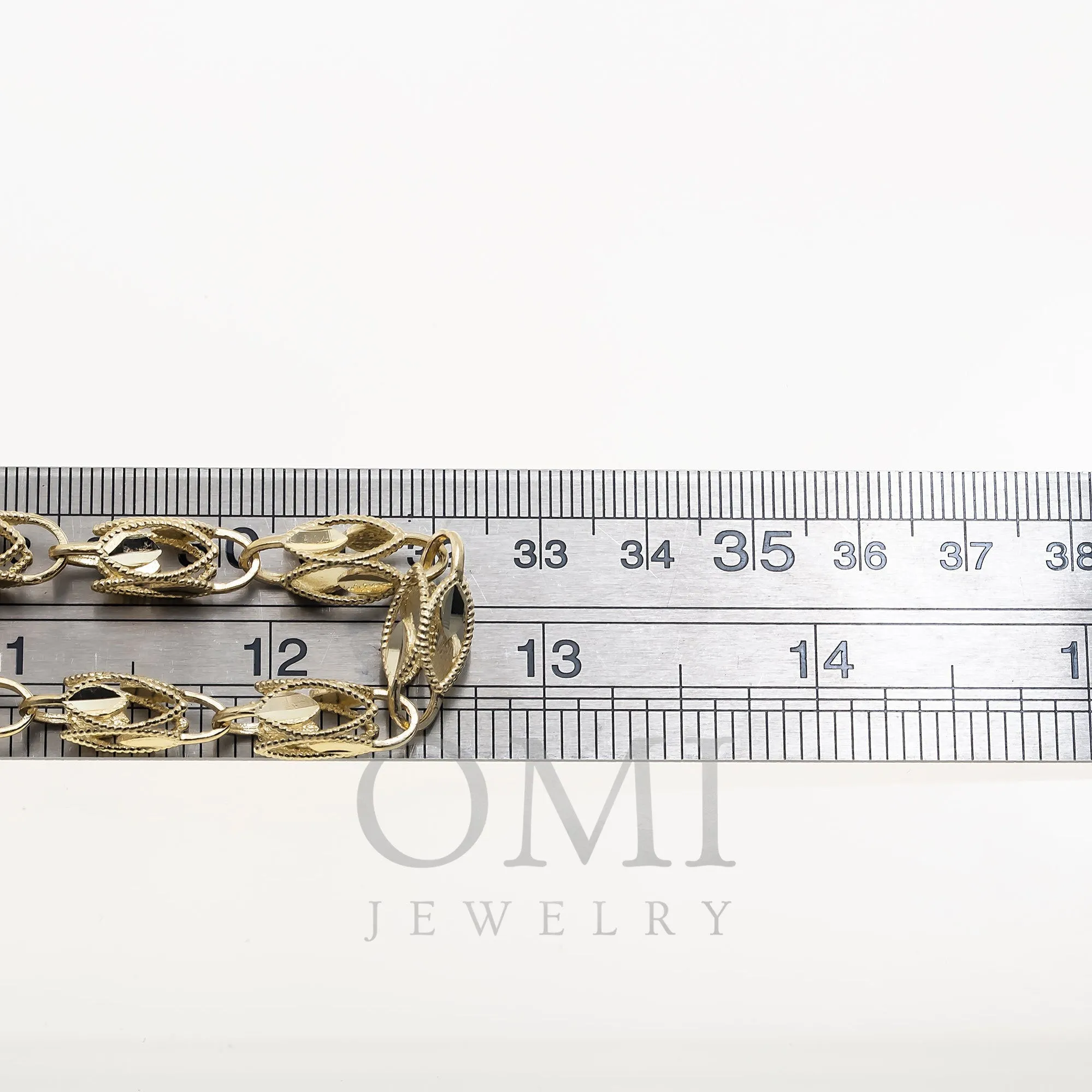 14K GOLD 6.31MM TURKISH LINK CHAIN