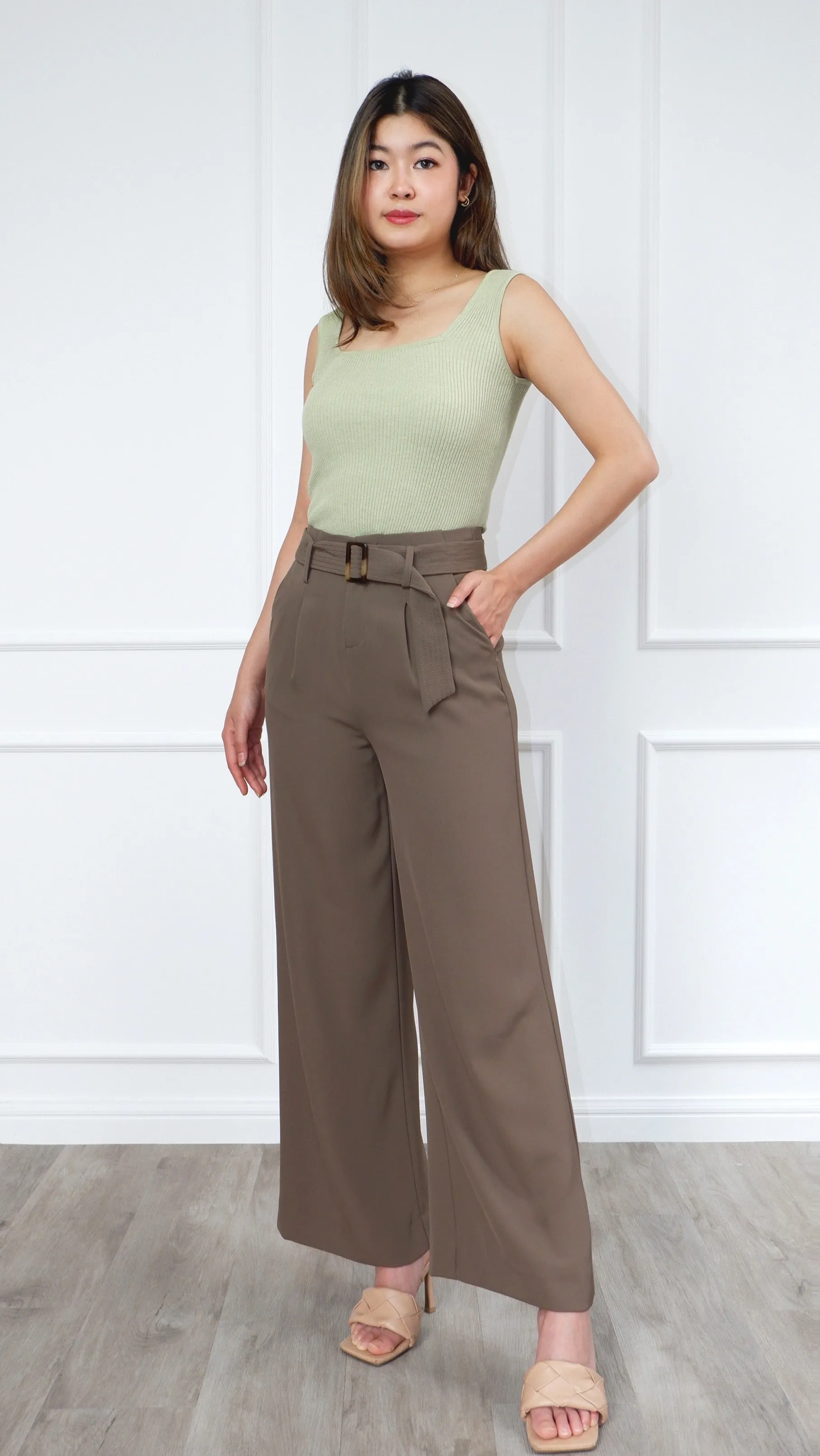 Alina Wrinkle Free Effortless Long Pants