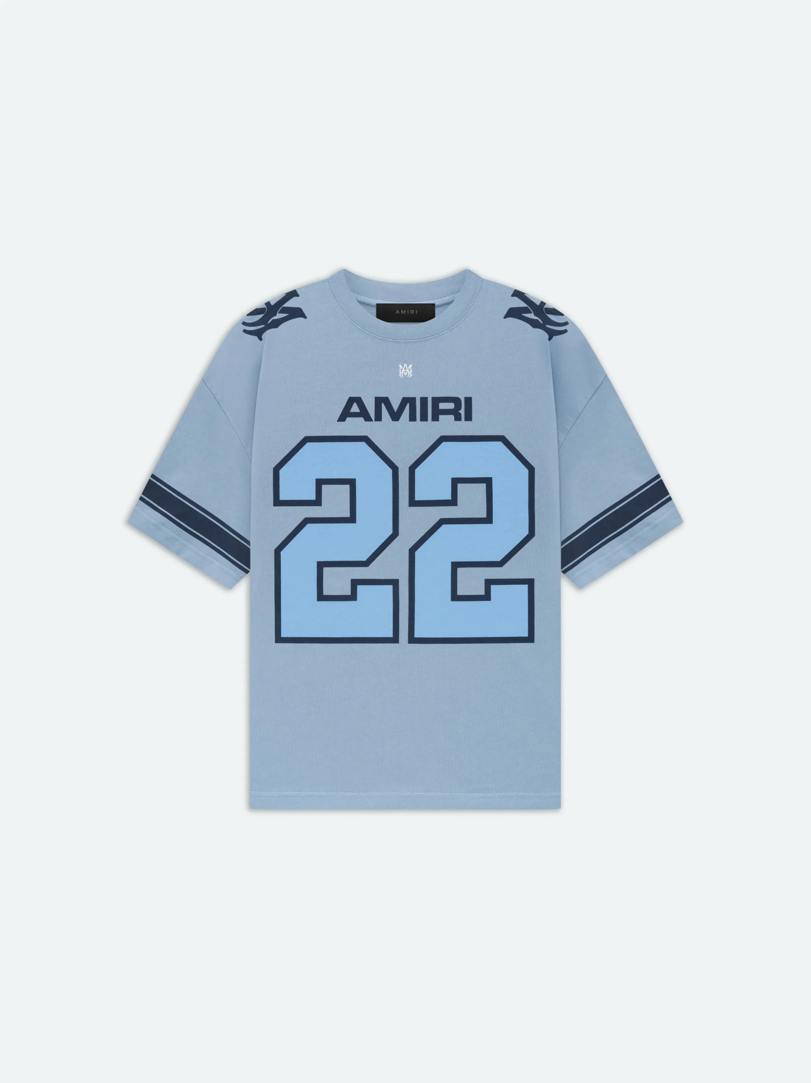 AMIRI  22 SKATER TEE - BLUE