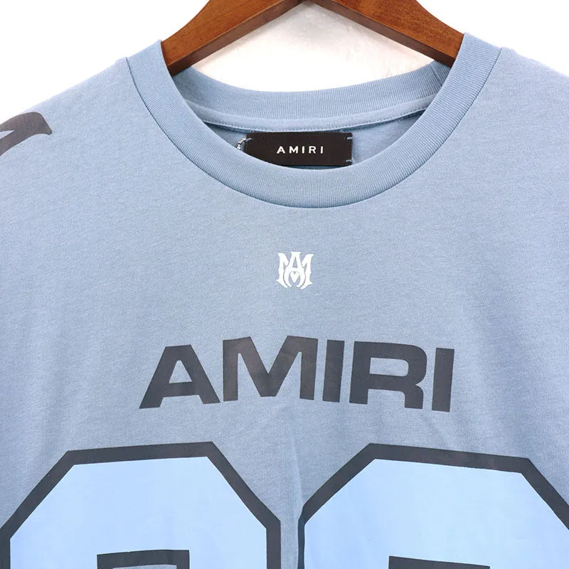 AMIRI  22 SKATER TEE - BLUE