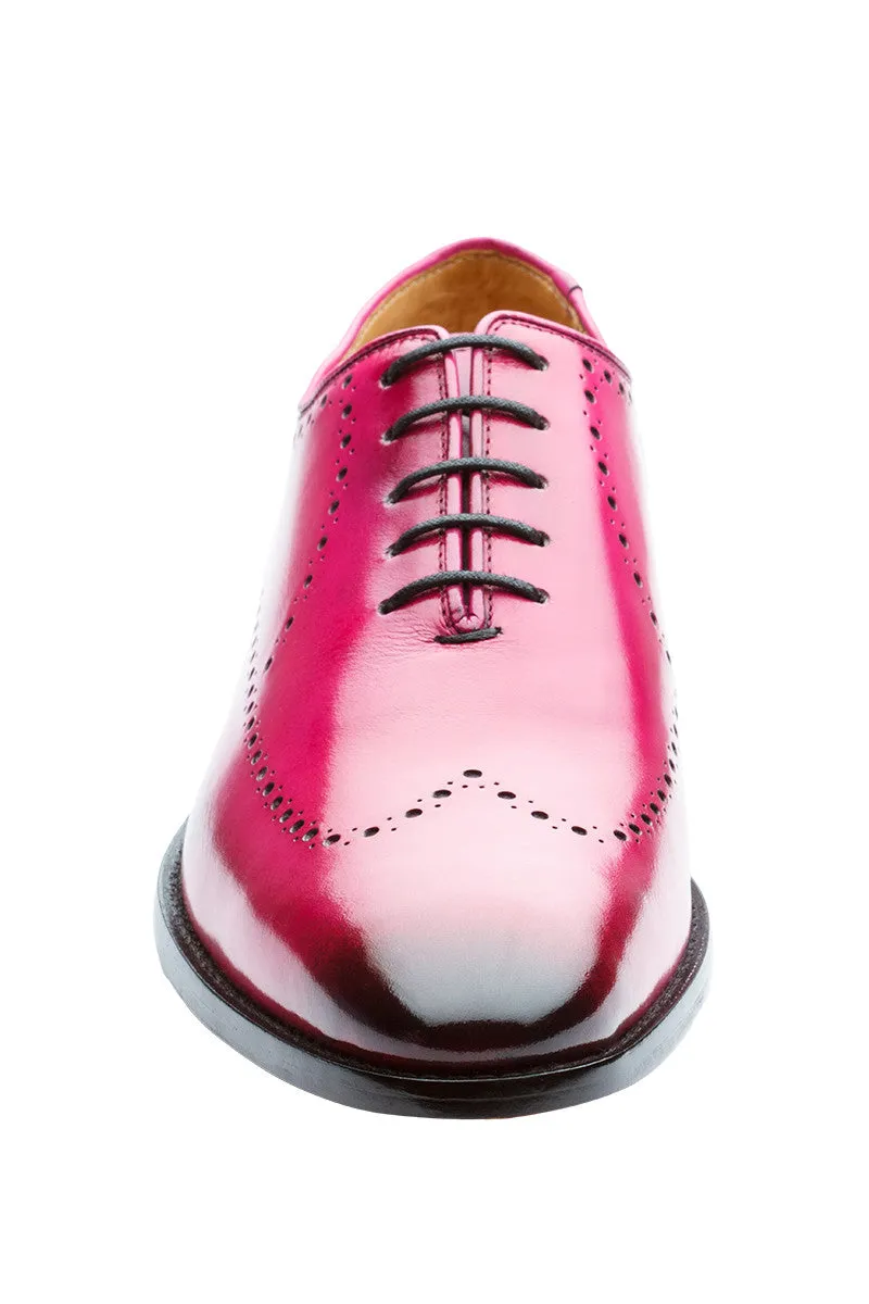 BROGUE WHOLECUT OXFORD –PINK