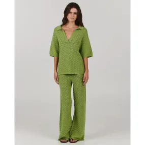 Charlie Holiday Skylar Pant - Lime