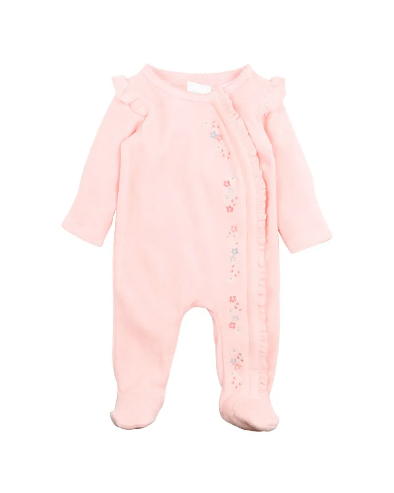 CIARA LS VELOUR ONESIE