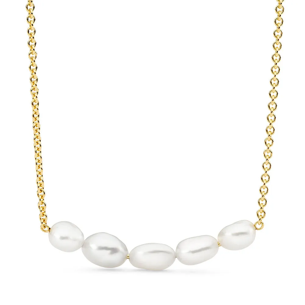 'Coral Boulders' South Sea Pearl necklace