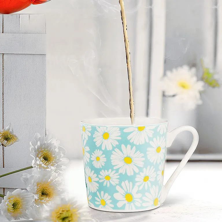 Daisy Print Mug