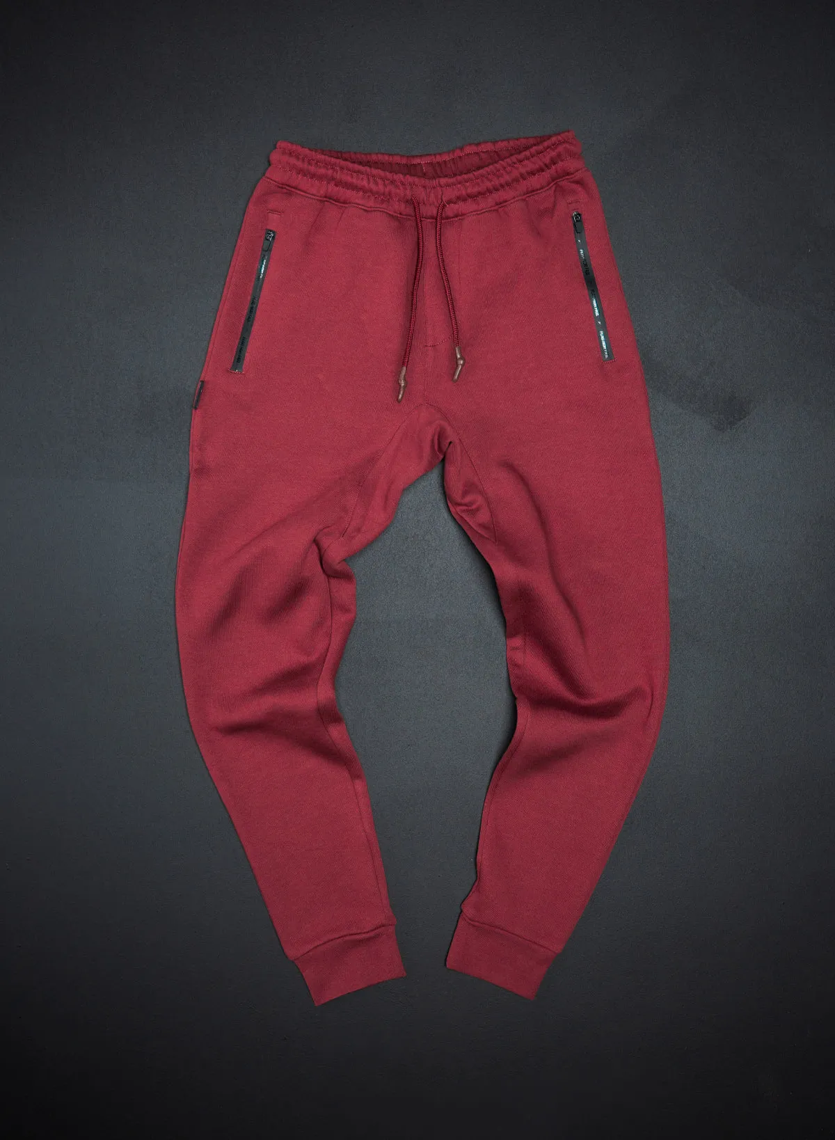 ESSENTIAL V2 FITTED JOGGER - BLOODSTONE