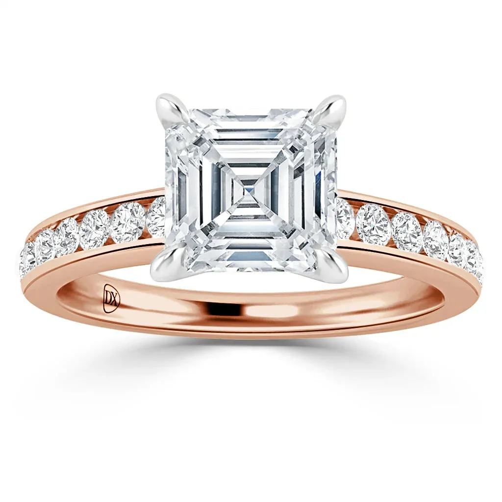 Eva - 18ct Rose Gold - Asscher