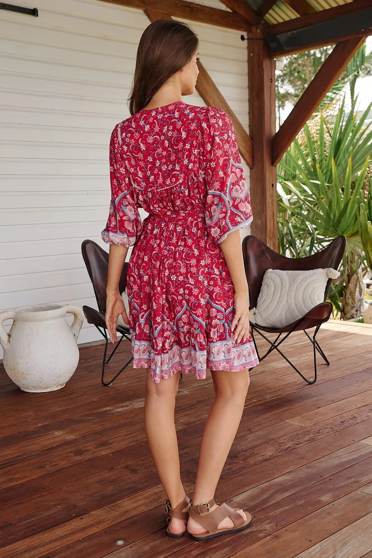 French Mini Dress - Ruby Rouge Collection