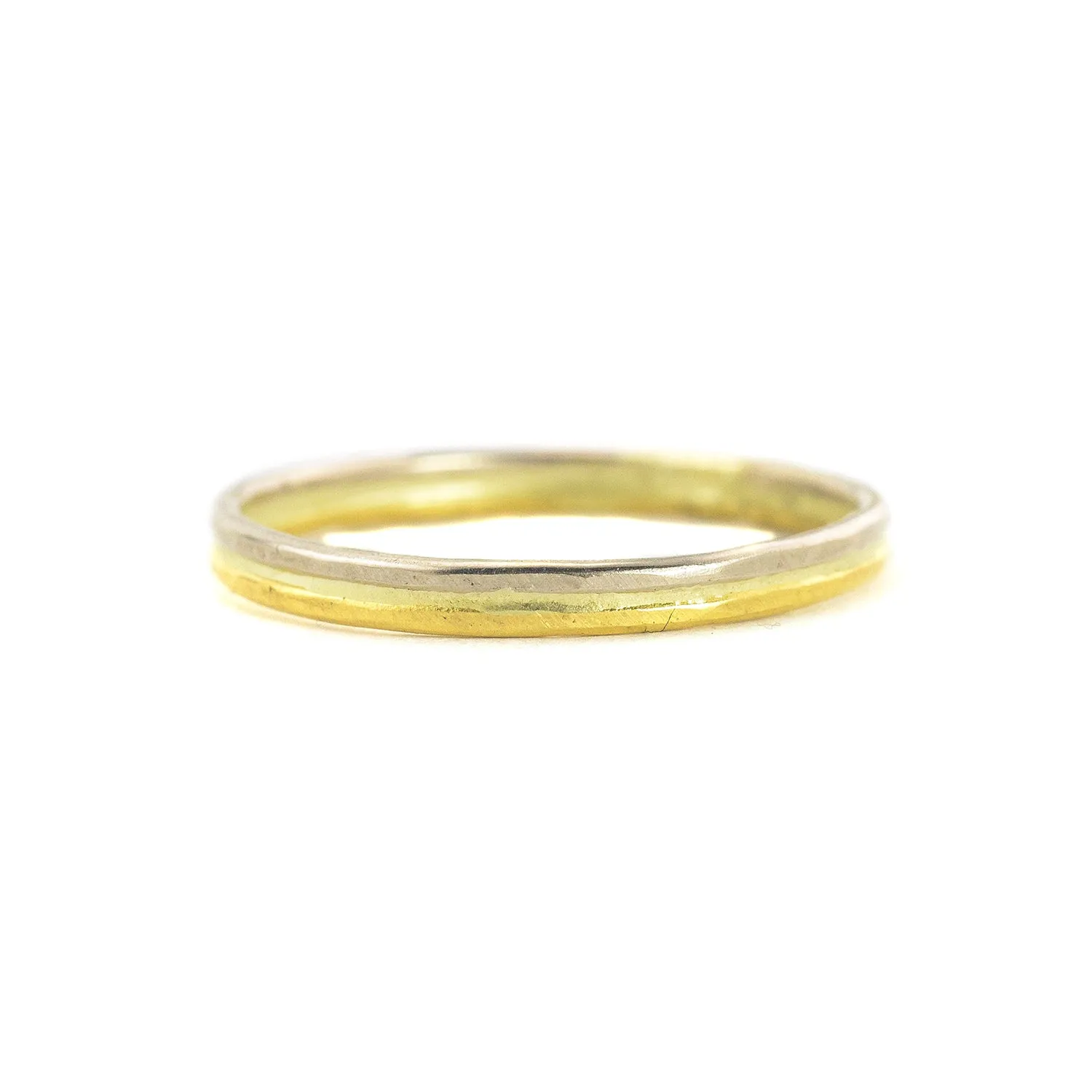 Gold Skinny Seamed Band by Variance Objects