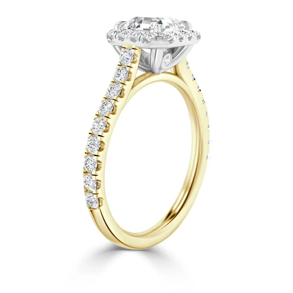 Jasmine - 18ct Yellow Gold - Asscher