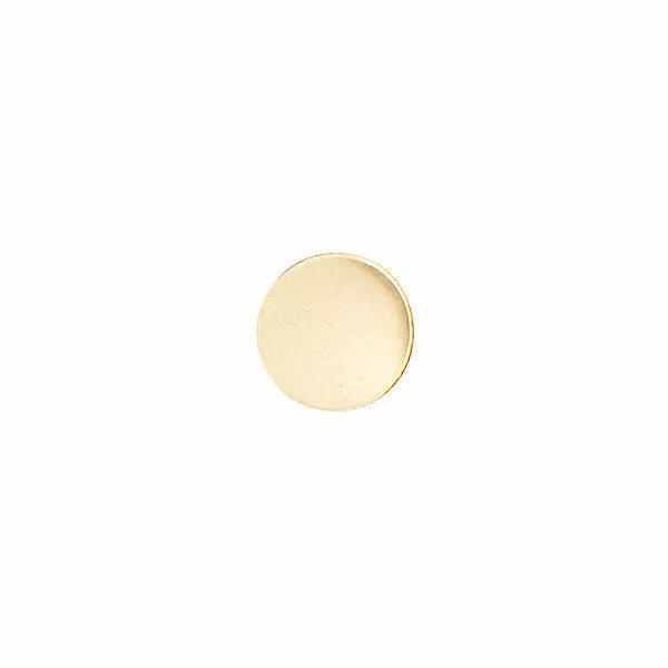 Kathleen Whitaker 14k 9mm Single Sequin Stud Earring