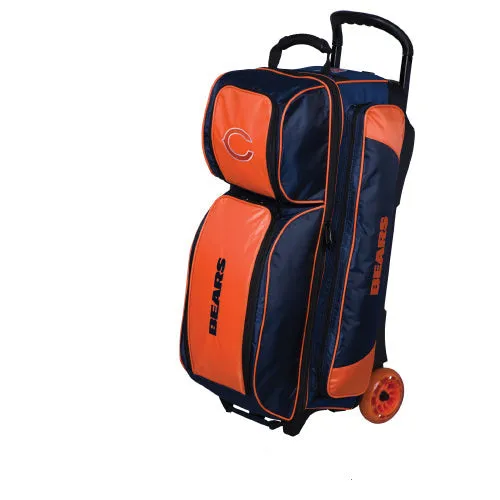 KR Strikeforce NFL Chicago Bears 3 Ball Roller Bowling Bag