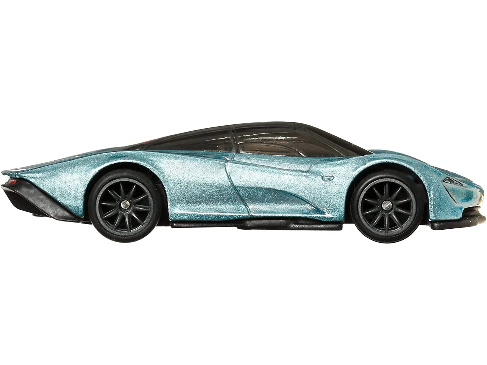 McLaren Speedtail Blue Metallic with Black Top Exotic Envy Series Diecast Model Car by Hot Wheels