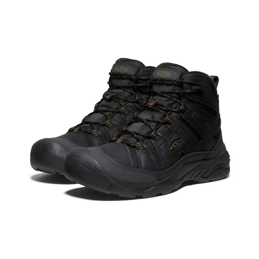 MEN'S CIRCADIA MID WP - BLACK/CURRY