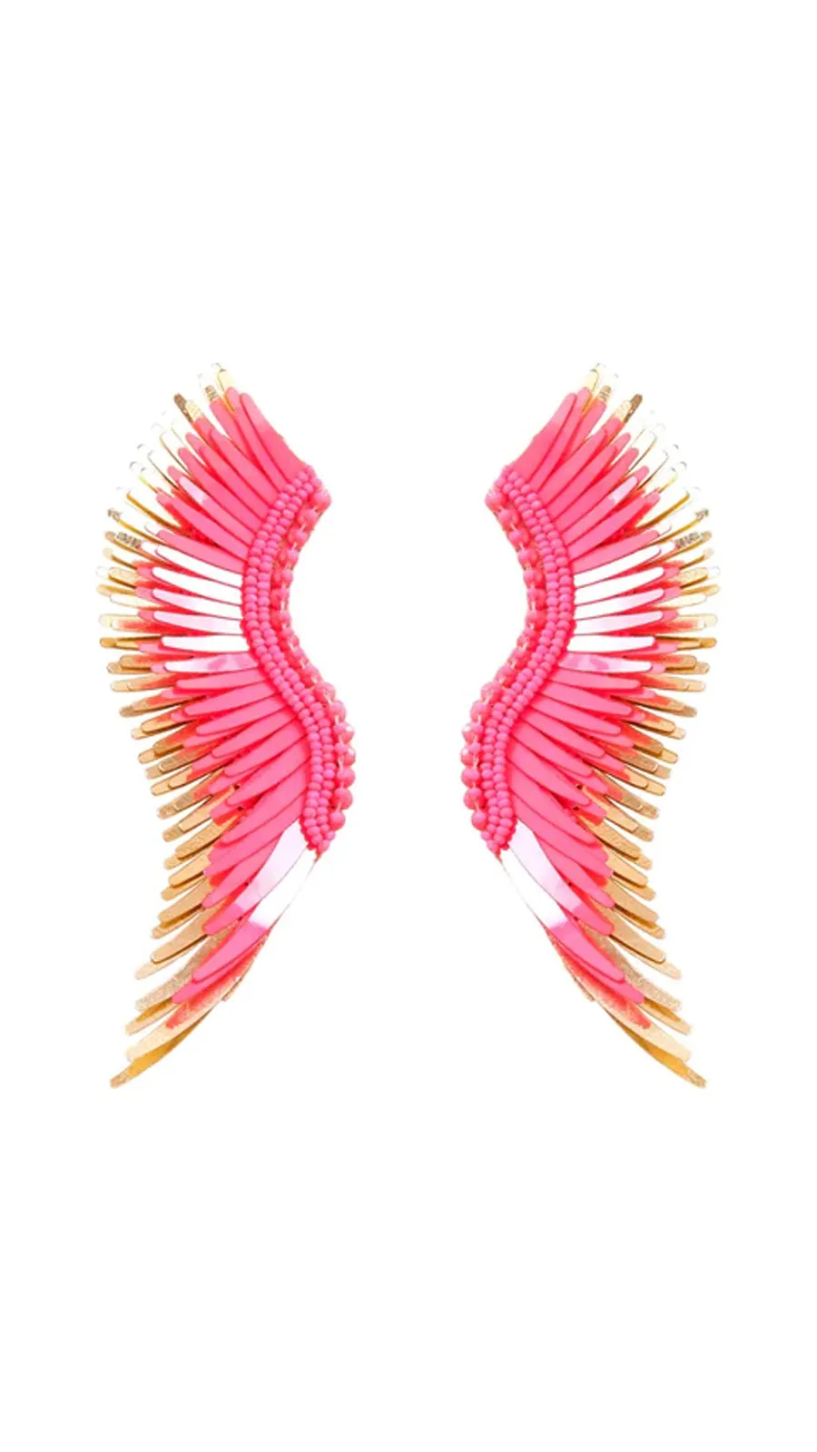 NEON PINK MADELINE EARRINGS