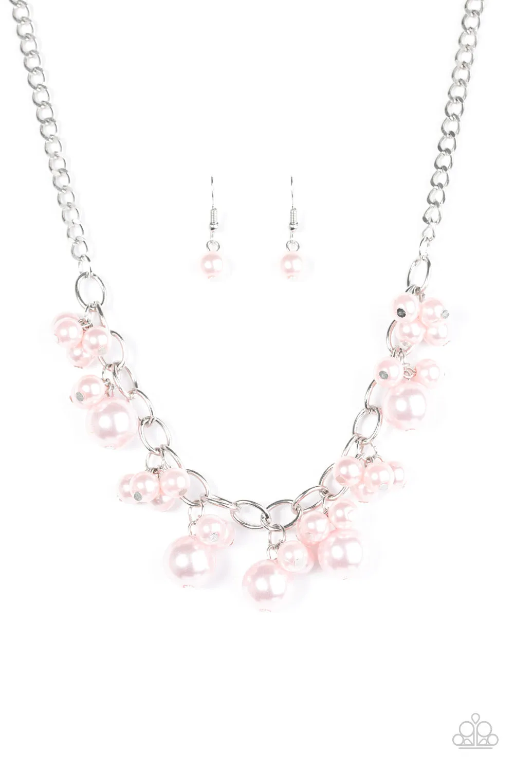 Paparazzi Accessories - Celebrity Treatment #N286 Box 3 - Pink Necklace