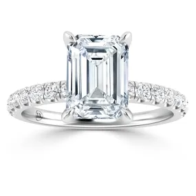 Phoebe - 18ct White Gold - Emerald