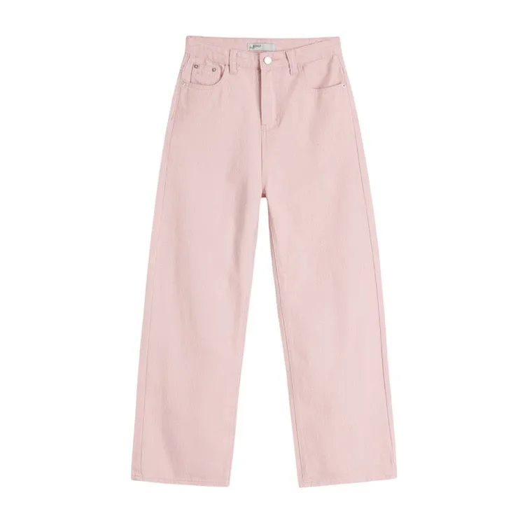 Pink Denim Pants