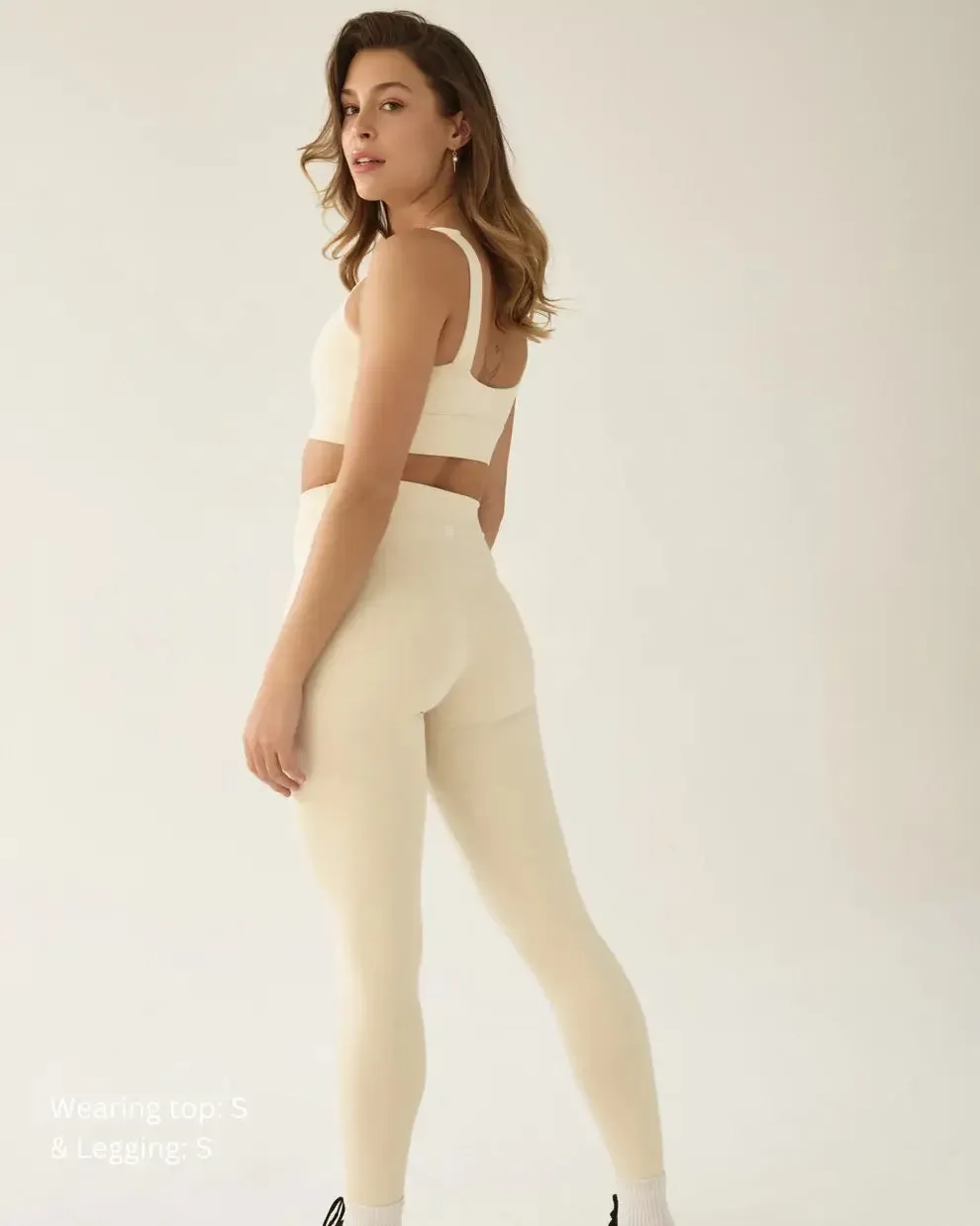 Sculpt high waisted legging - French vanilla