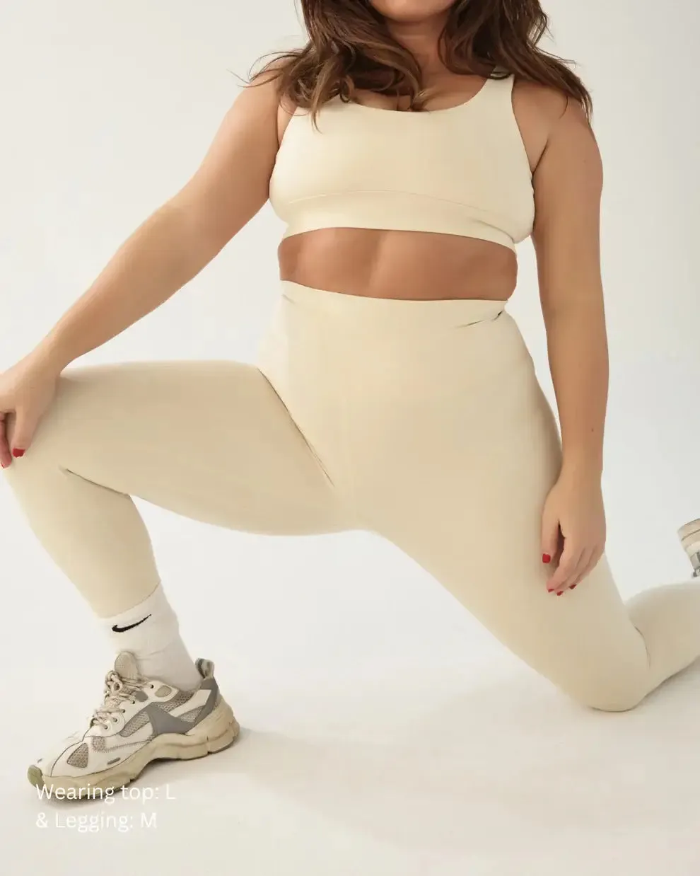 Sculpt high waisted legging - French vanilla