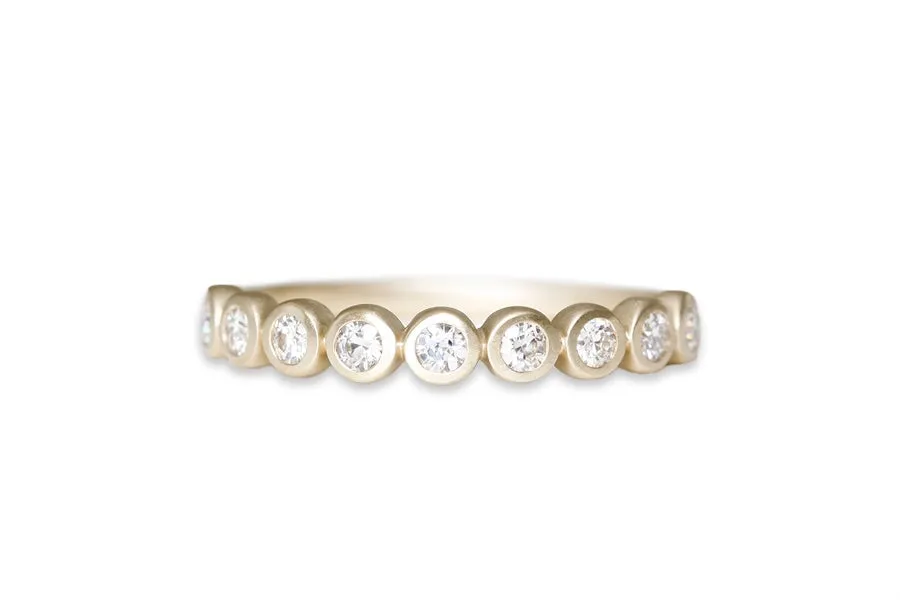 Sicily Diamond Bezel Band