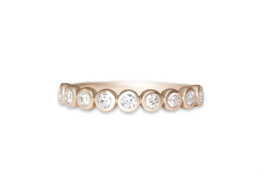 Sicily Diamond Bezel Band