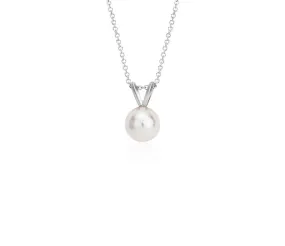 Single pearl pendant