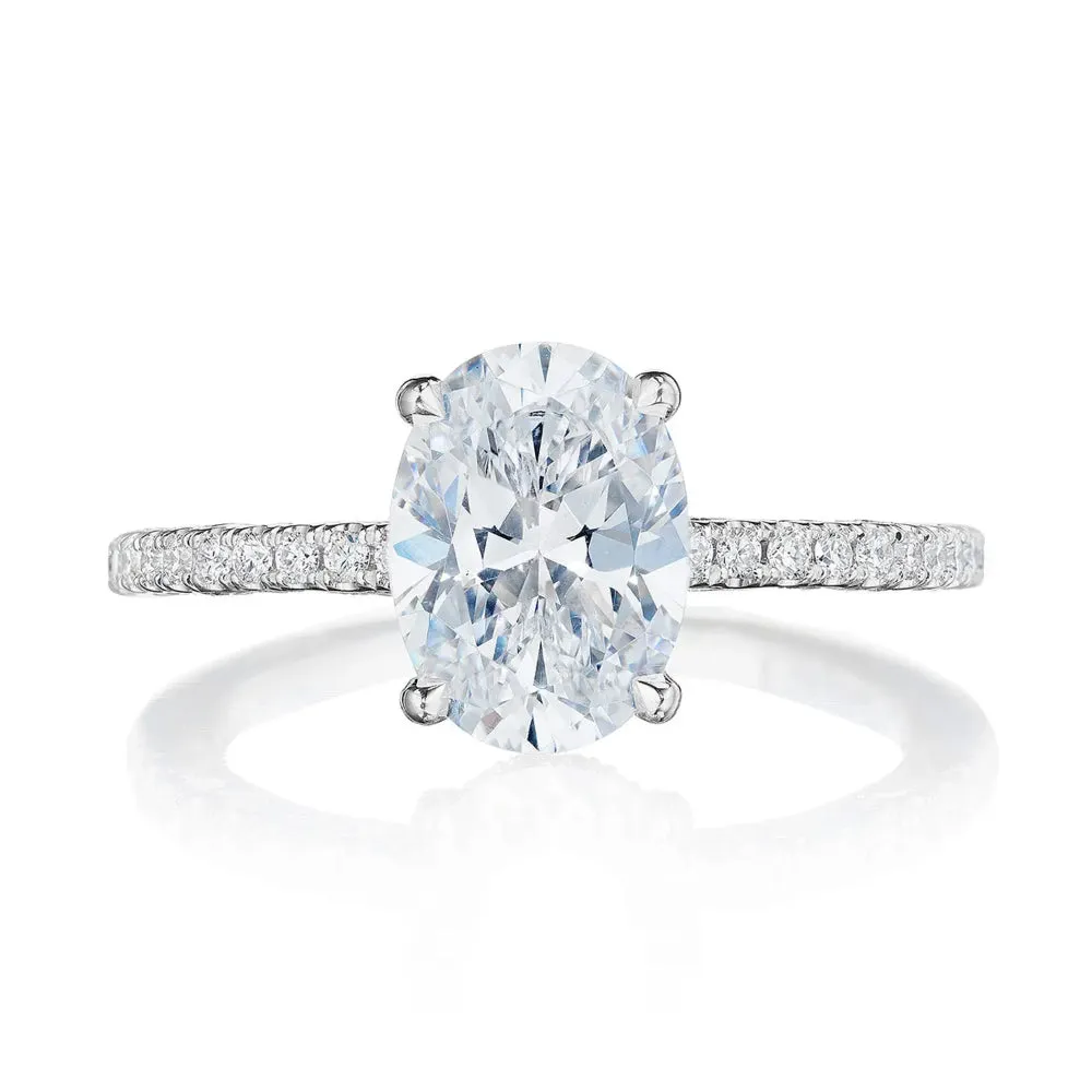 Tacori Dantela Oval Solitaire Engagement Ring