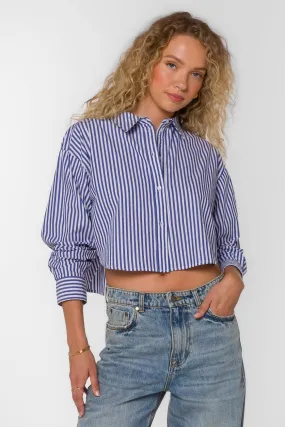 Trinity Iced Blue Stripe Shirt