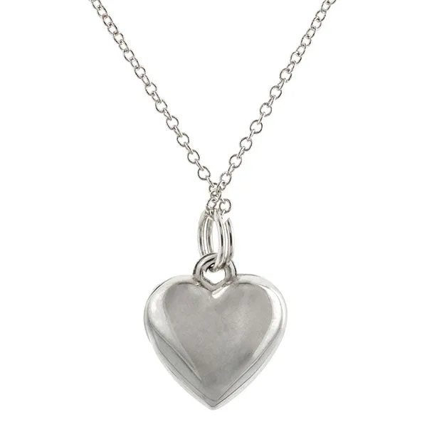 You and Me Heart Pendant Necklace