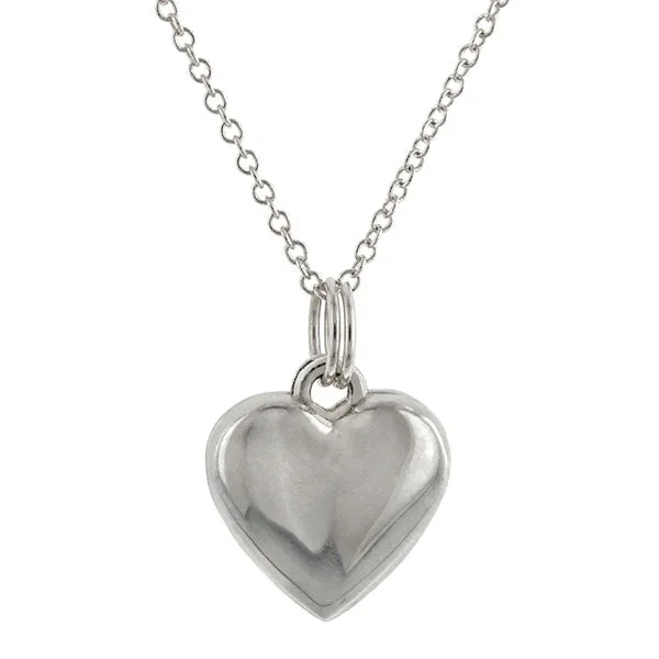 You and Me Heart Pendant Necklace